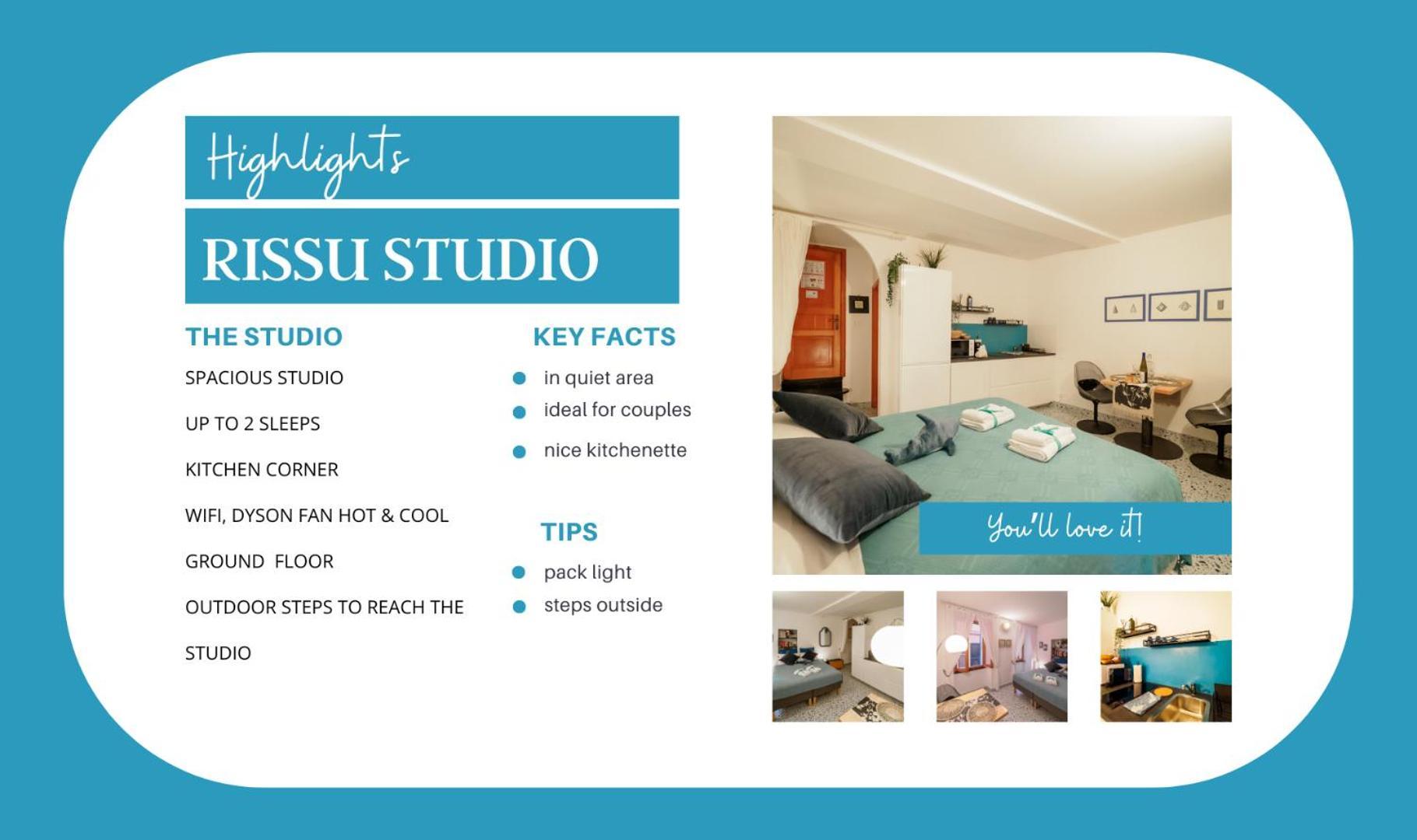 Rissu Nice Studio Vernazza Eksteriør bilde
